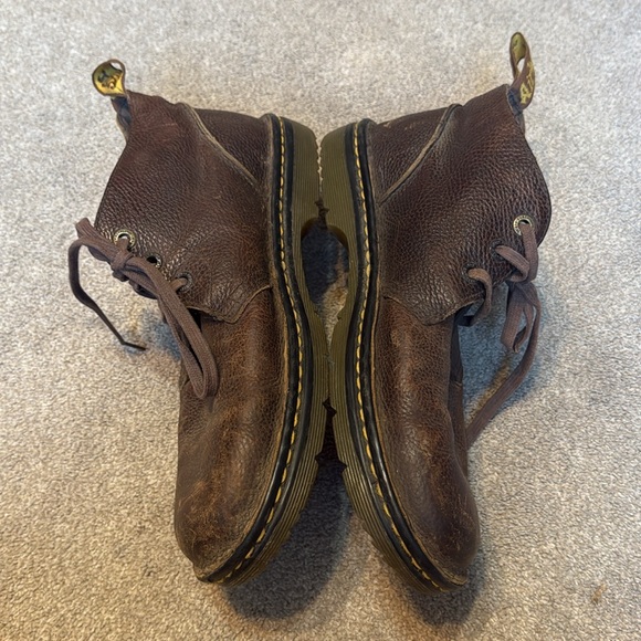 Dr. Marten’s Sussex Brown Leather Slip Resistant Chukka Boots Size 11 - Picture 3 of 5